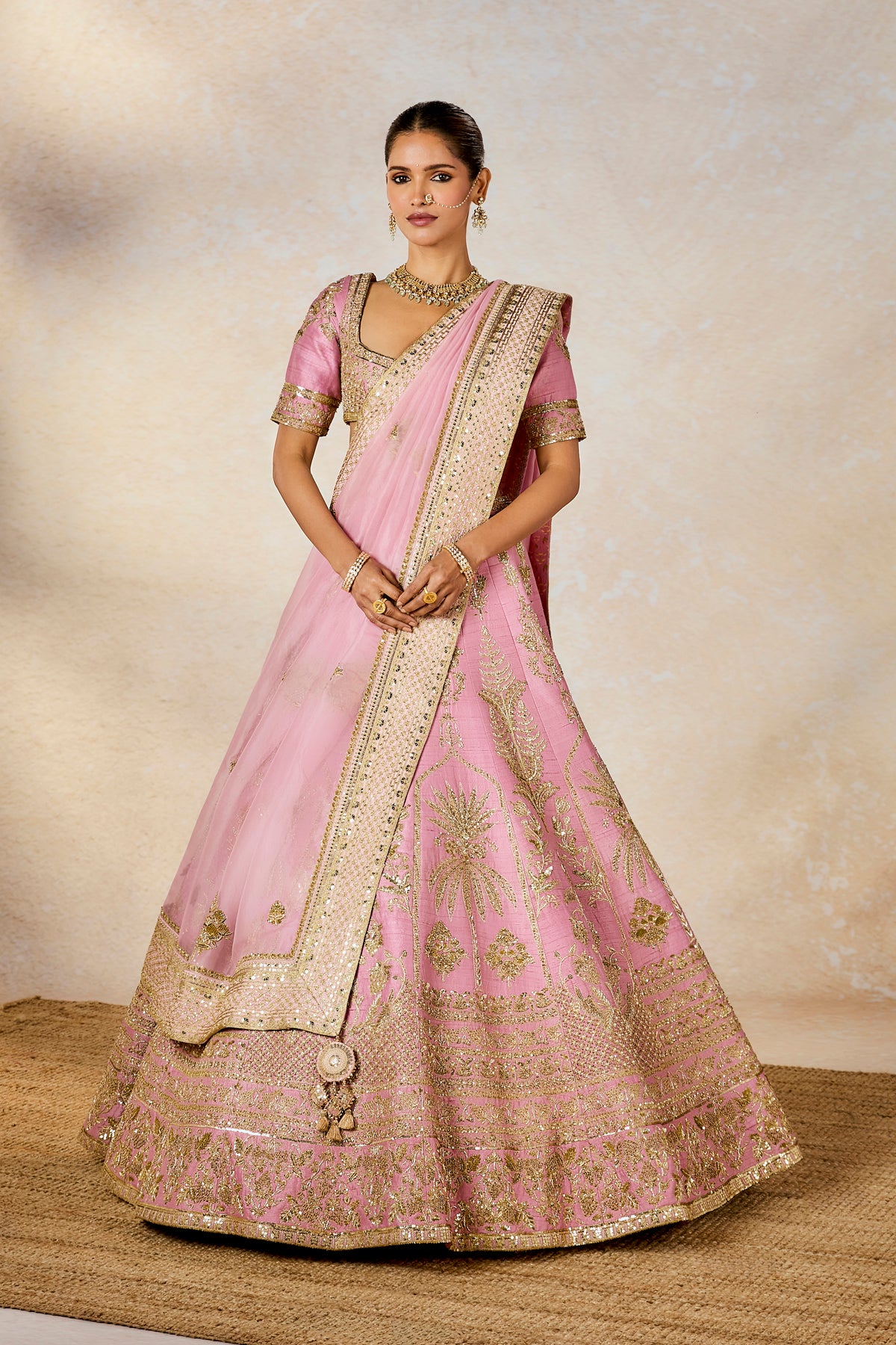The Gulab Barfi Lehenga