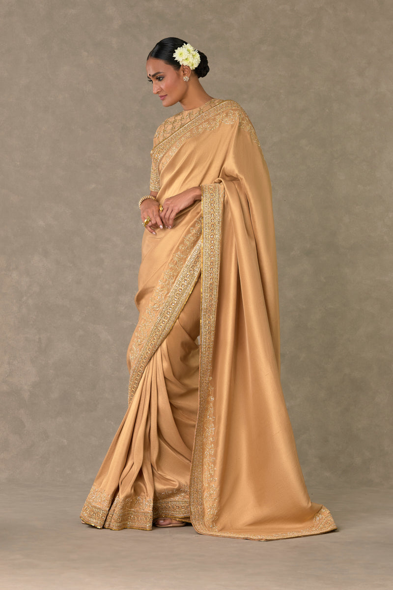 Beige Madakal-Chidiya Saree