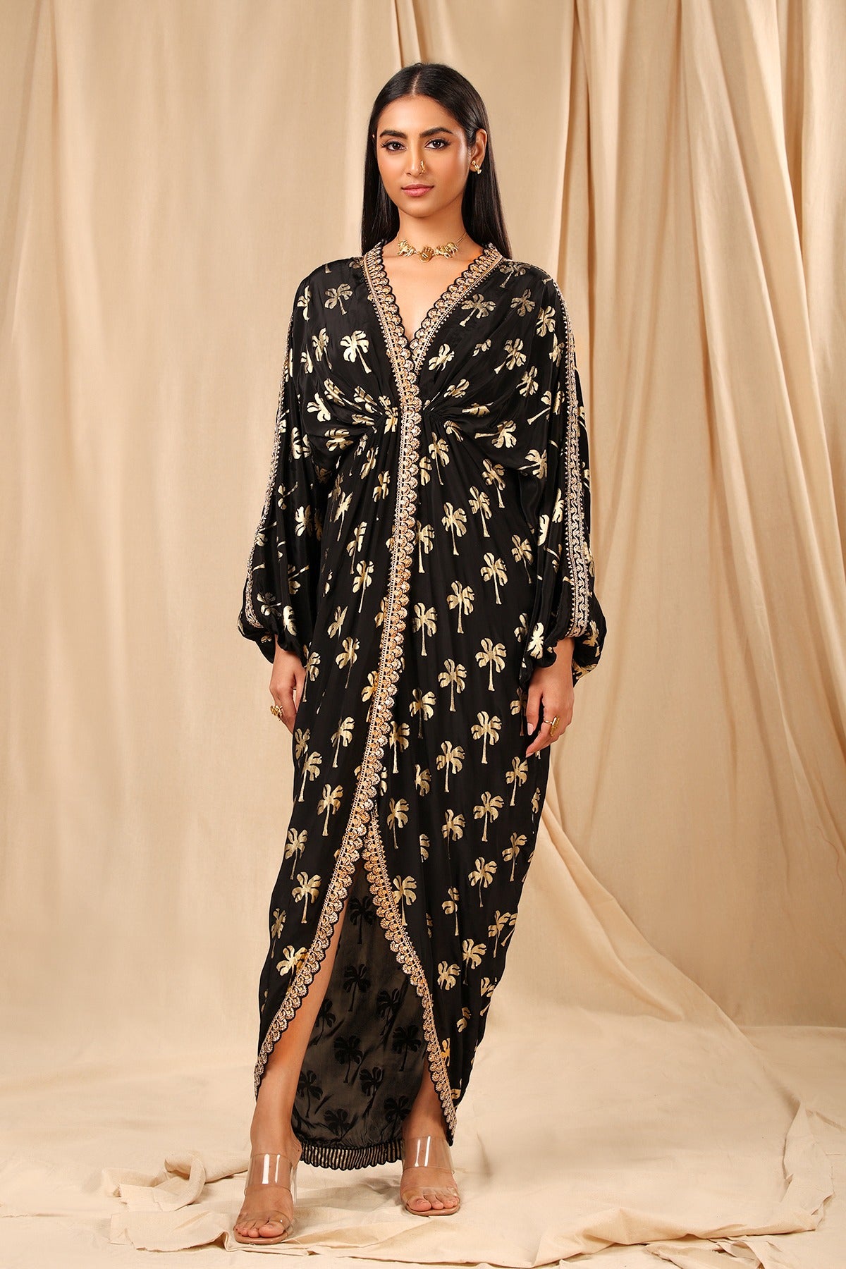 Black Coco Kaftan