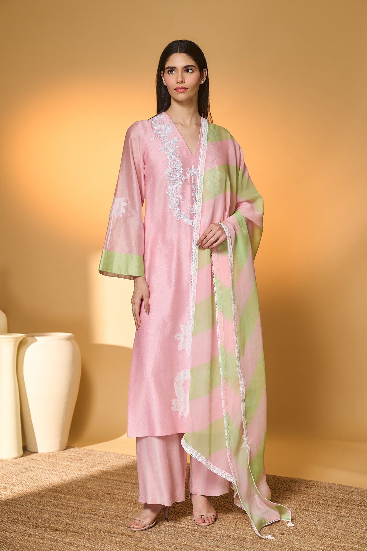 Pink Jungle Bakery Kurta Set