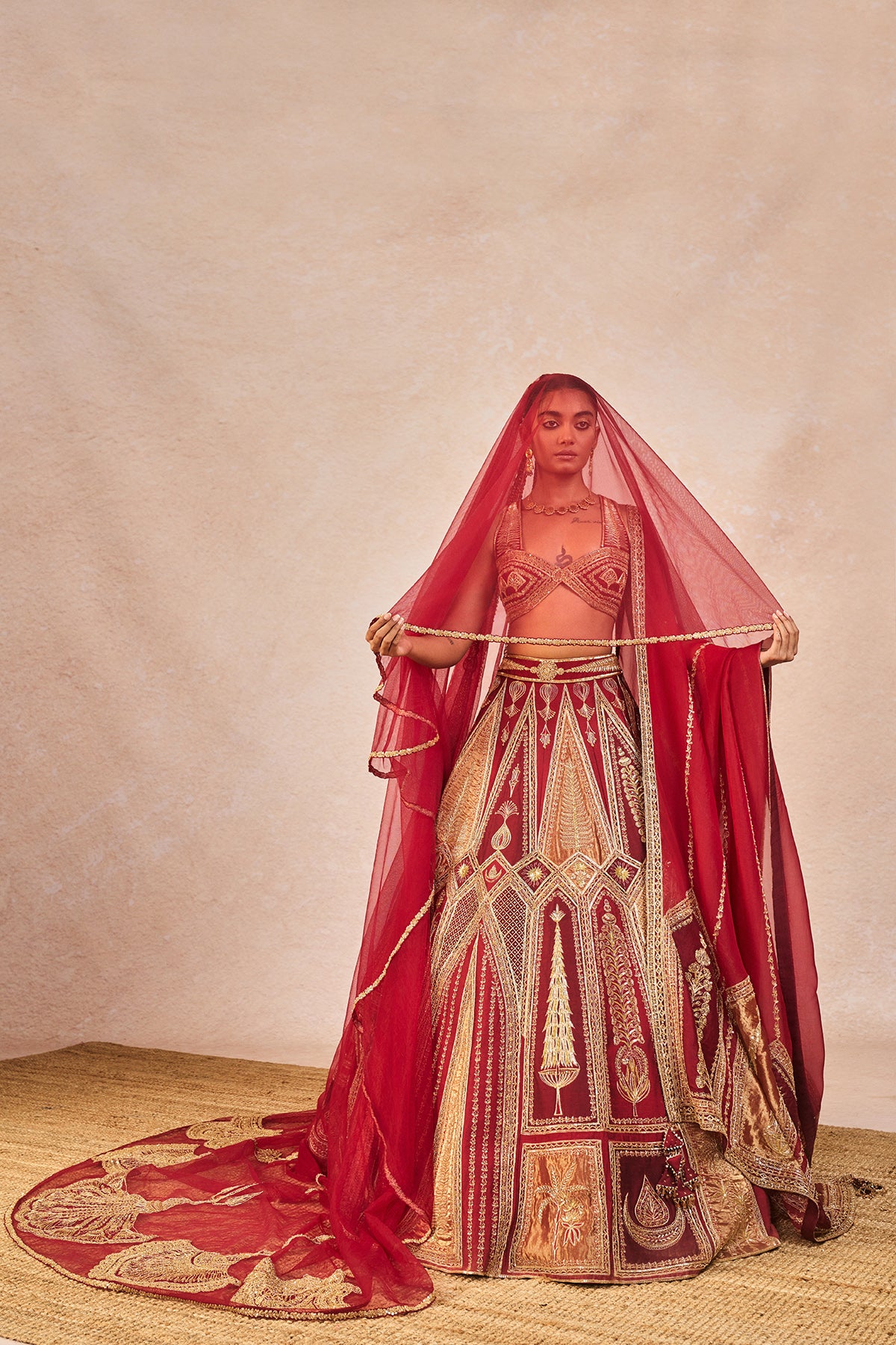 The 'Tenu Takdi Ravah' Lehenga