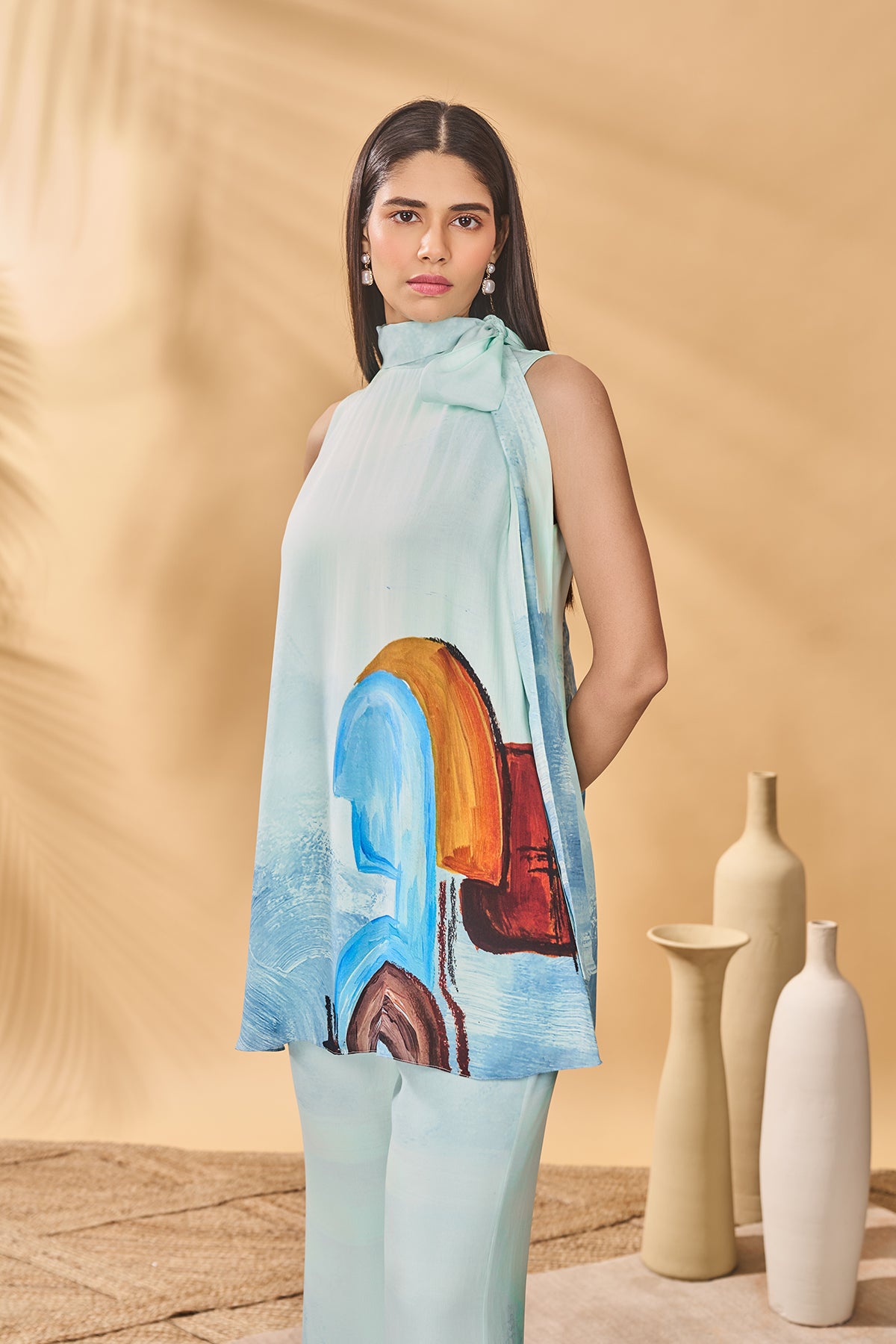 Blue Lost In Space Set Tunic Set