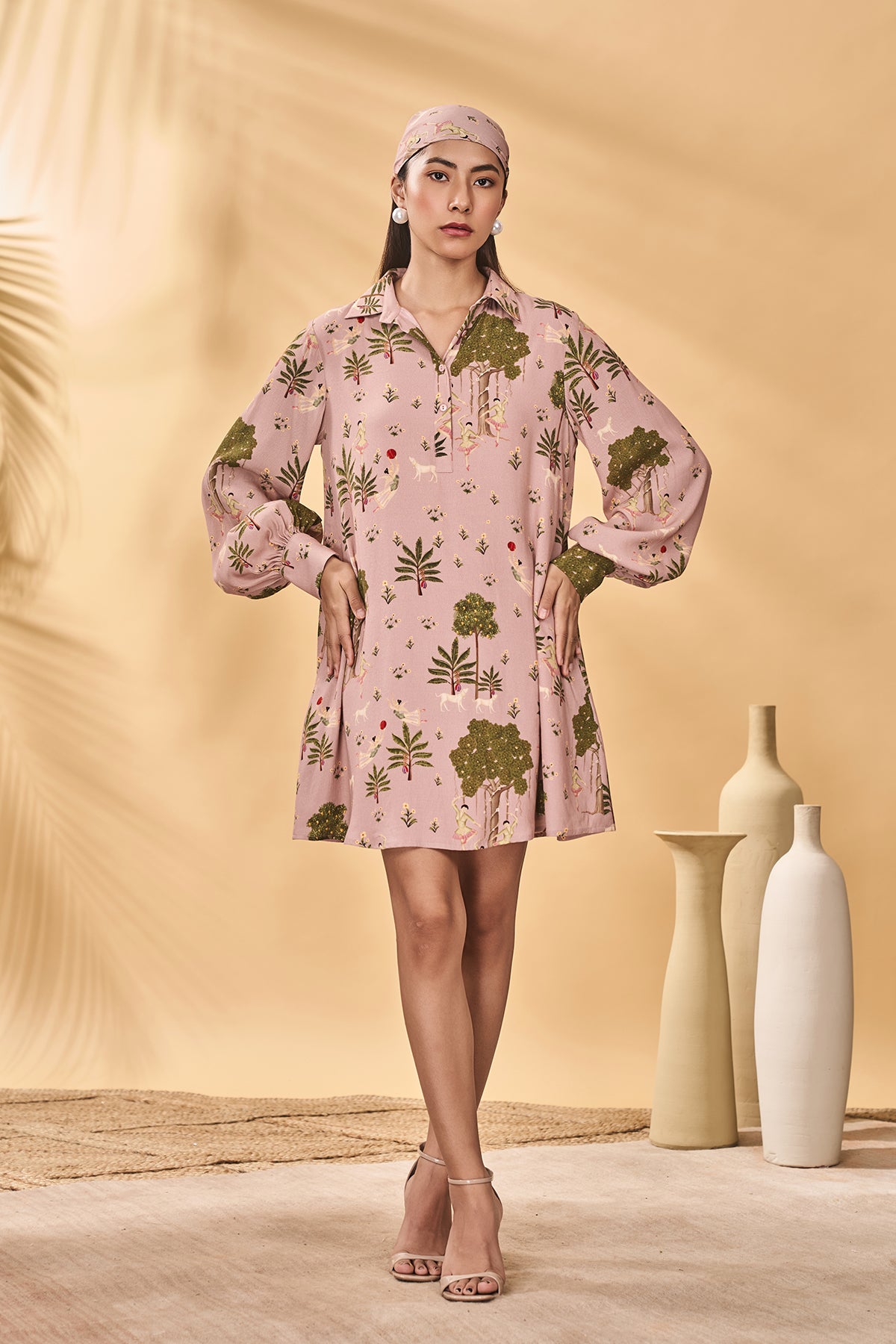 Pink Pirouette Picnic Mini Dress