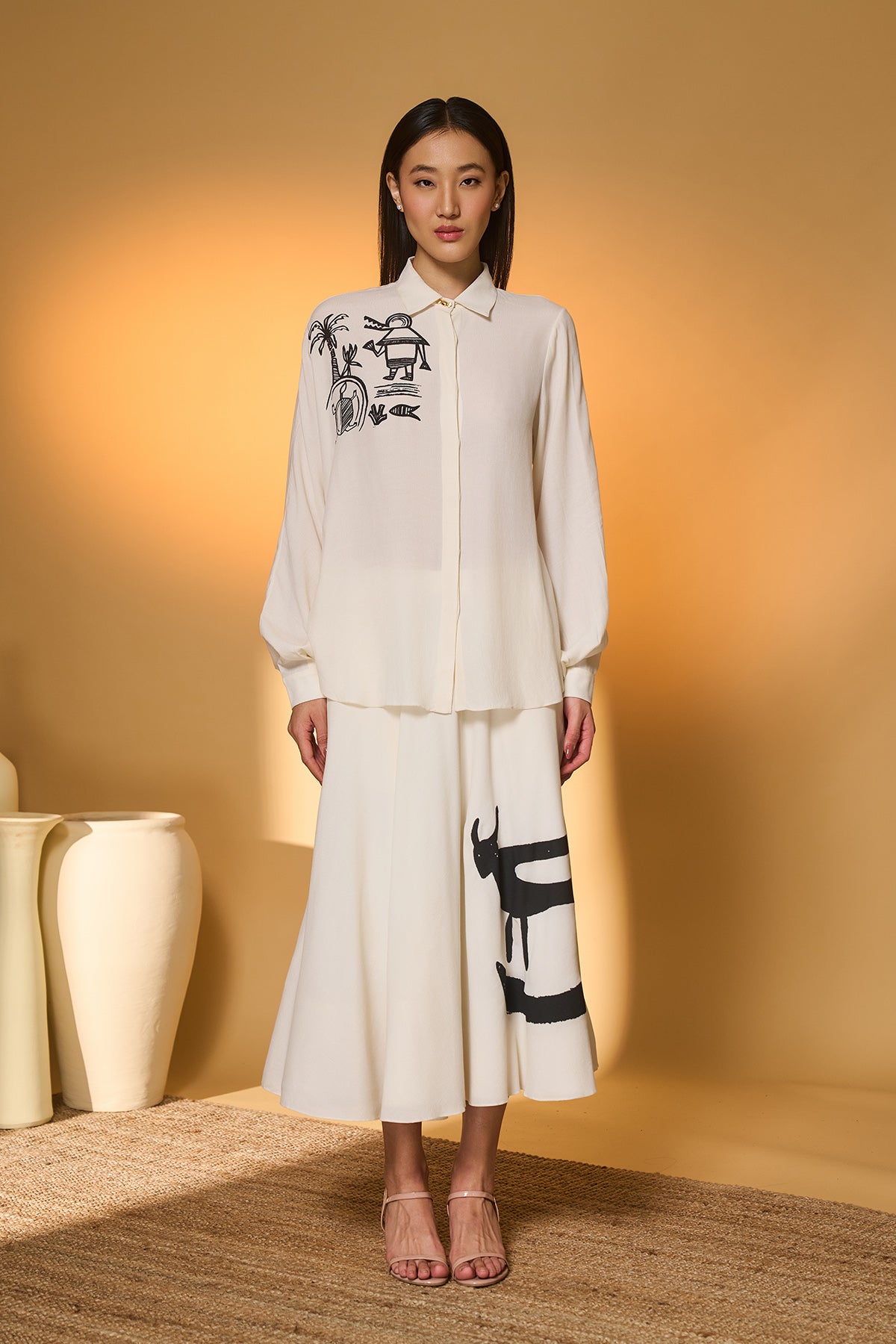Moo Meadow Skirt Set
