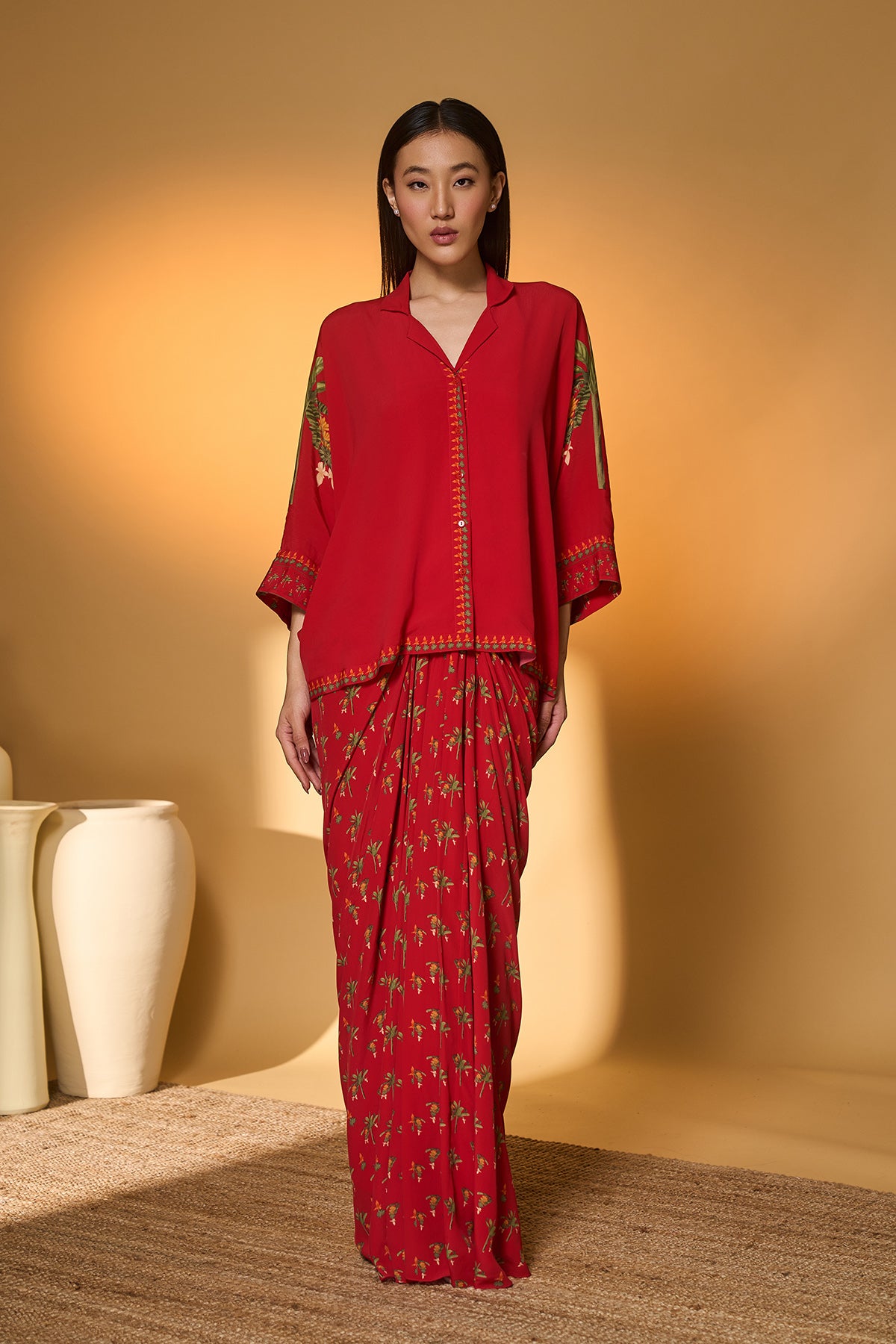 Red Tropical Fusion Set