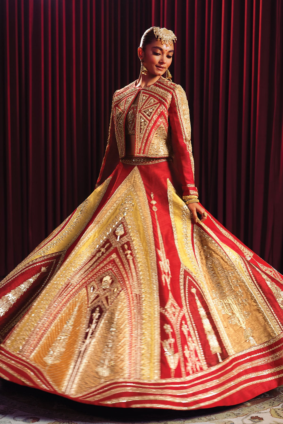 The 'Garam Masala' Lehenga