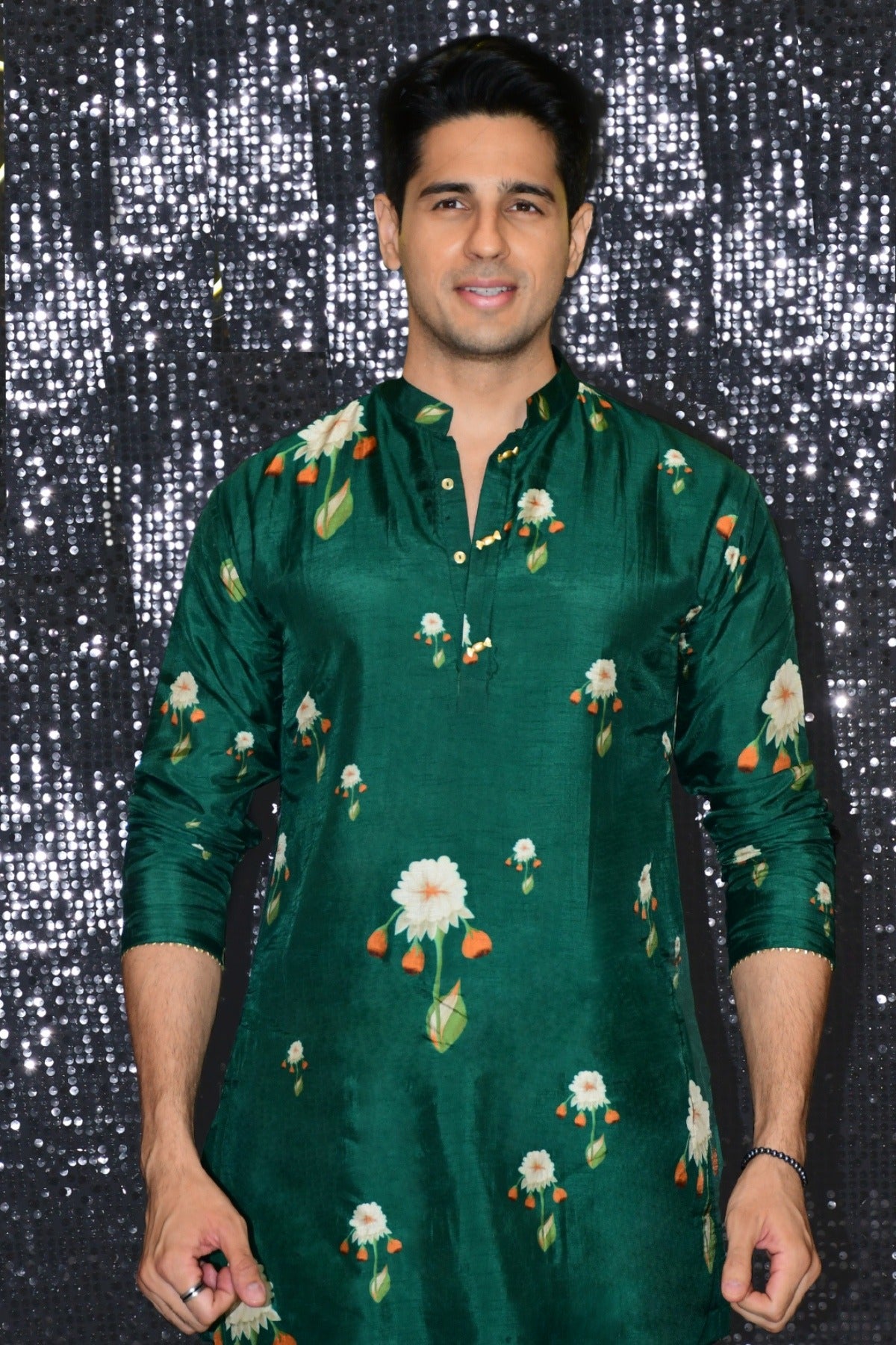 Bottle Green Buttercup Kurta Set