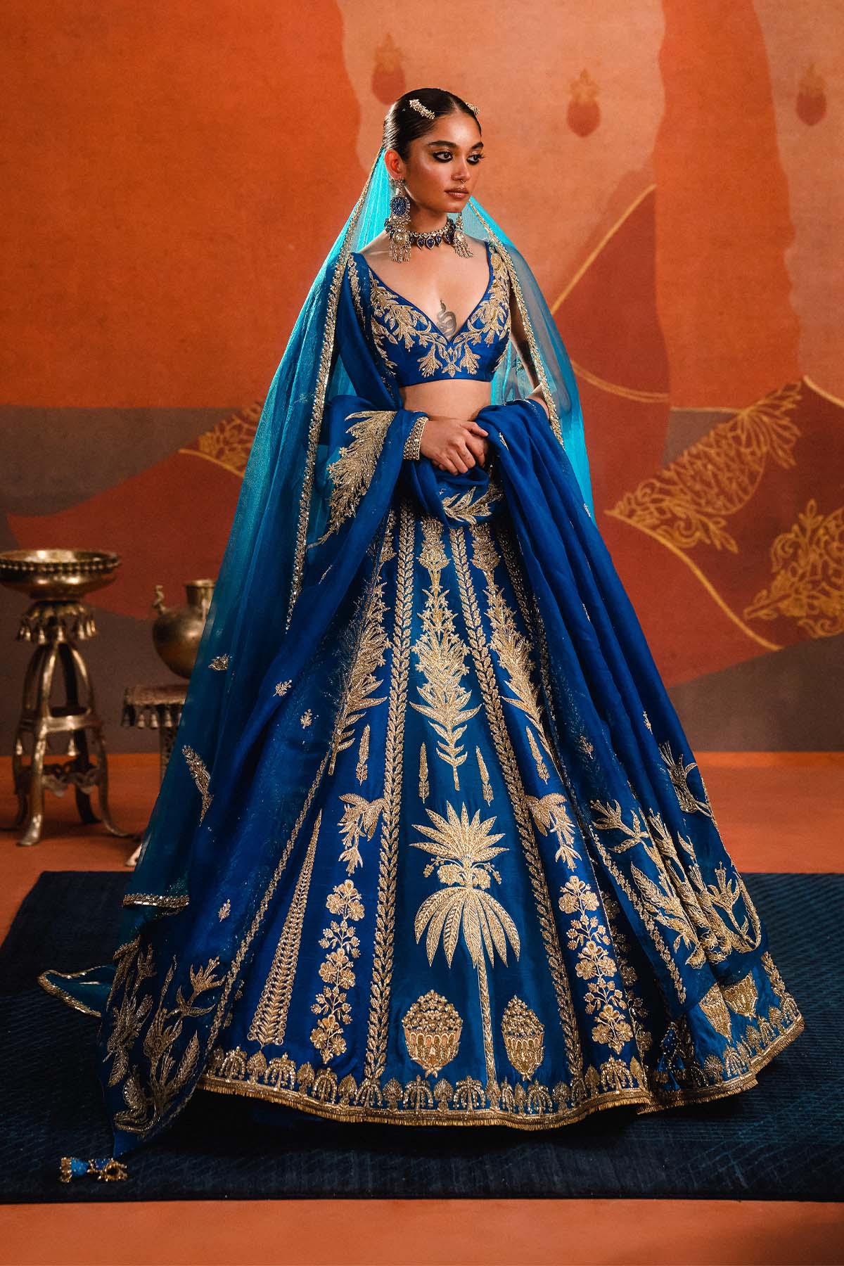 The Neel Bahar Lehenga