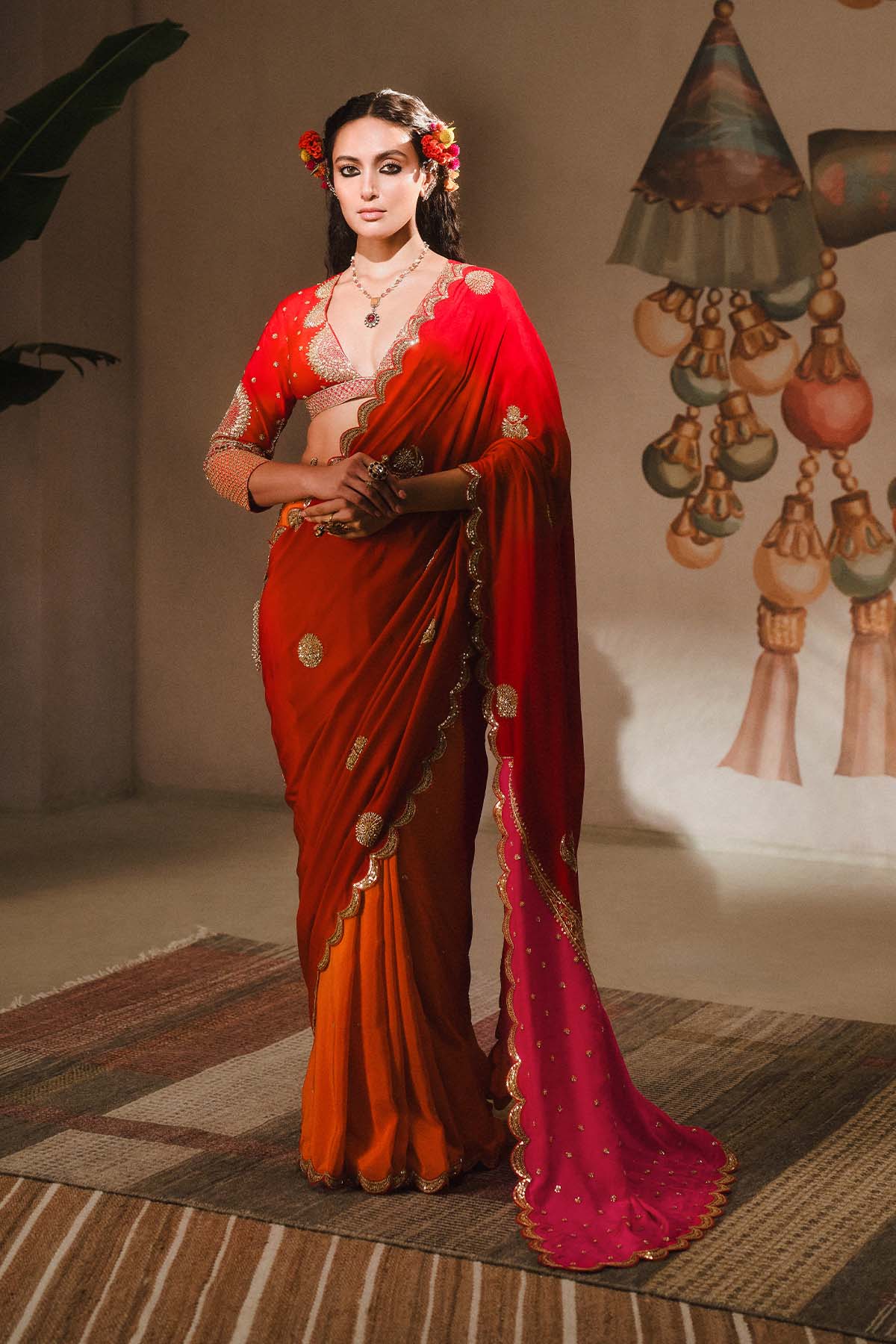 The Gulab Sherbet Saree